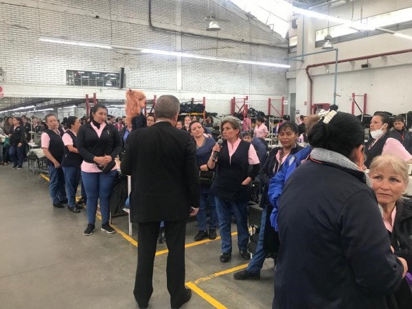 Sensibilización del Valor “Compromiso”, en las Bodegas de Funza y en la Fábrica de Confecciones