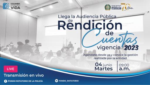 Invitación Rendición de cuentas